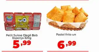 Petit suisse elegê bob esponja