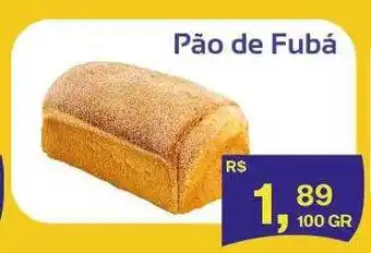 Supermercados Planalto Pão de fubá oferta