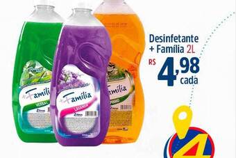 Desinfetante + família
