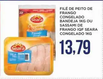 Apoio Mineiro Filé de peito de frango congelado bandeja ou sassami ou frango iqf seara congelado oferta