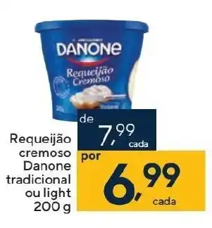 Coop Requeijão Cremoso Danone Tradicional ou light 200g oferta