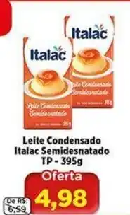 Nagumo Leite Condensado Italac Semidesnatado TP 395g oferta