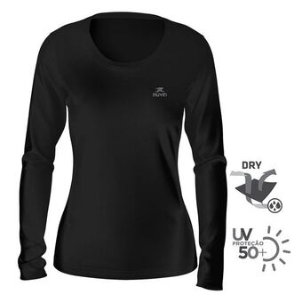 Decathlon Camisa manga longa dry basic ls fps50 - feminino oferta