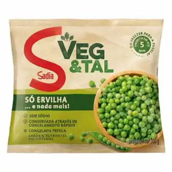 Rede Top Ervilha congelada veg&tal sadia pacote 300g oferta