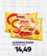 Novo Mix Lasanha sadia oferta
