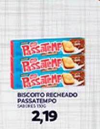 Novo Mix Biscoito recheado passatempo oferta