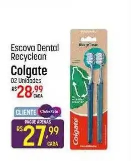Muffato Escova dental recyclean colgate oferta