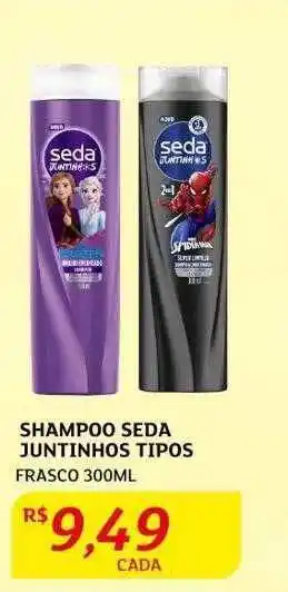 Assaí Atacadista Shampoo seda juntinhos tipos oferta
