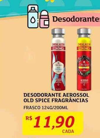 Assaí Atacadista Desodorante aerossol old spice fragrâncias oferta