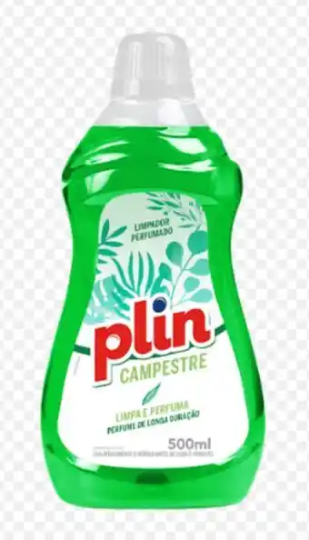 Limpador perfumado campestre plin 500ml