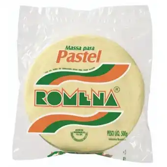 Brasão Supermercados Massa fresca romena para pastel média embalagem 500g oferta