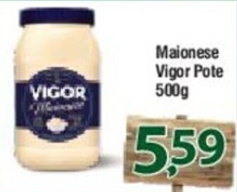 Maionese Vigor pote 500g