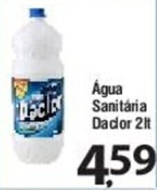 O Boticário Água Sanitária Daclor 2L oferta