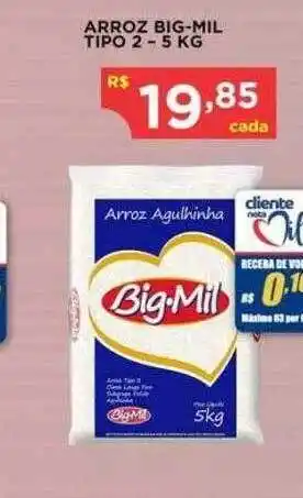 Bramil Supermercados Arroz big-mil tipo 2 oferta
