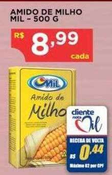 Bramil Supermercados Amido de milho mil oferta
