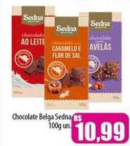 Proença Supermercados Chocolate belga sedna oferta