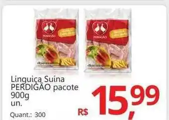 Supermercados Koch Linguiça suina perdigão oferta