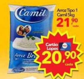 Arroz tipo 1 camil 5kg