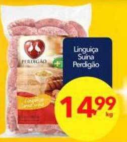 Lopes Supermercados Linguiça suina perdigão oferta