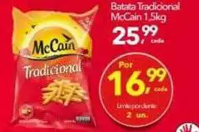 Lopes Supermercados Batata tradicional mccain oferta