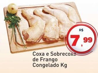 Coxa e sobrecoxa de frango congelado kg