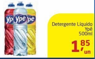 Tenda Atacado Detergente líquido ypê 500ml oferta