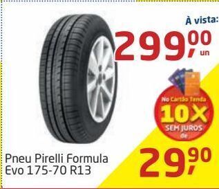 Pneu pirelli formula evo 175-70 r13