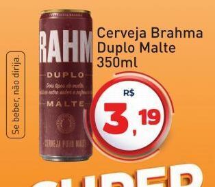 Tonin Superatacado Cerveja brahma duplo malte 350ml oferta