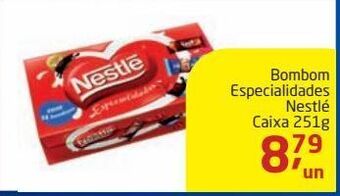 Tenda Atacado Bombom especialidades nestlé caixa 251g oferta
