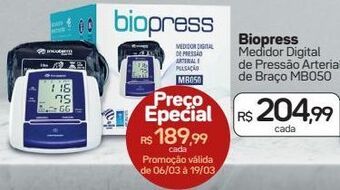 Drogal Medidor digital biopress oferta