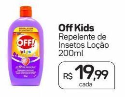 Drogal Repelente de insectos off! kids 200ml oferta