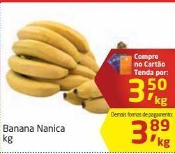 Banana nanica kg