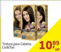 Tenda Atacado Tintura para cabelos cor&ton oferta