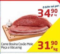 Tenda Atacado Carne bovina coxão mole kg oferta