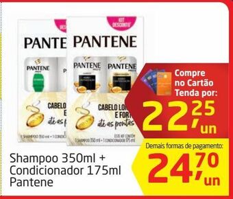 Tenda Atacado Shampoo 350ml + condicionador 175ml pantene oferta