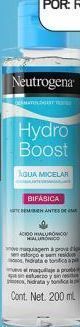 Drogal Água micelar neutrogena 200ml oferta