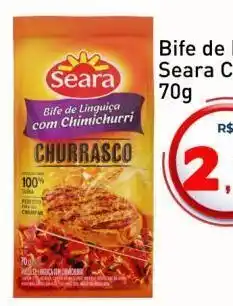 Tonin Superatacado Bife de linguiça seara churrasco 70g oferta