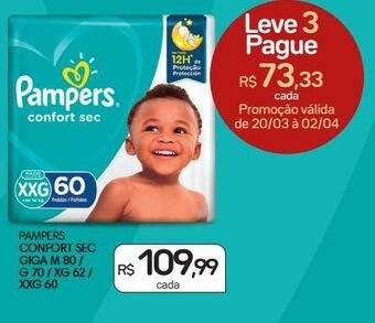Drogal Fraldas pampers oferta