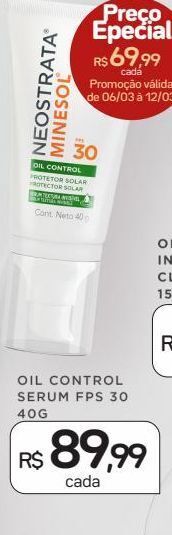 Drogal Oil control sérum fps 30 40g oferta