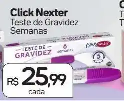 Drogal Teste de gravidez semanas click nexter oferta