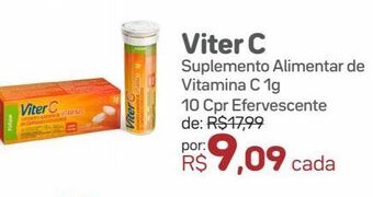 Drogal Suplemento alimentar de vitamina c 1g oferta