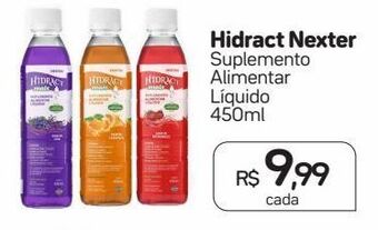 Drogal Suplemento alimentar hidract nexter 450ml oferta