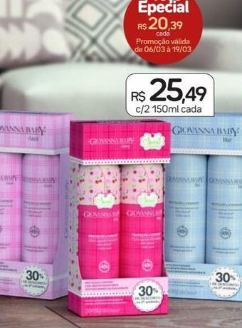 Drogal Giovanna baby 150ml c/2 oferta