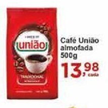 Rossi Supermercado Café União Almofada 500g oferta
