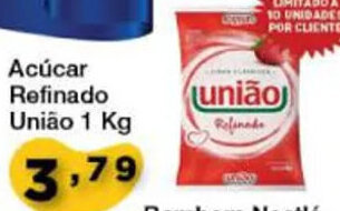 Açúcar Refinado União 1kg