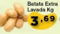 Chama Supermercados Batata Extra Lavada 1kg oferta