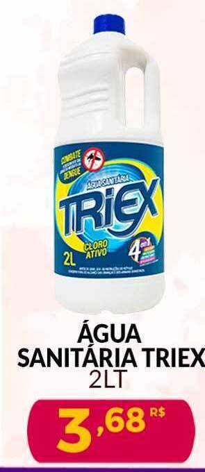 Mercadão Atacadista Água sanitária triex oferta