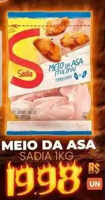 Mercadão Atacadista Meio da asa sadia oferta