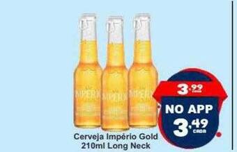 Rede Super Compras Cerveja império gold long neck oferta