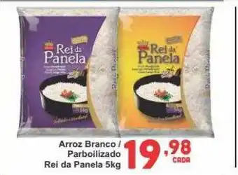 Rede Super Compras Arroz branco - parboilizado rei da panela oferta